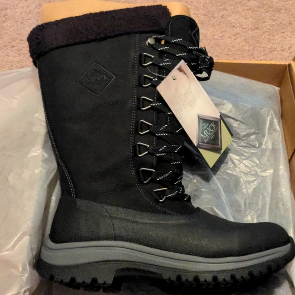 muck boot arctic apres lace tall